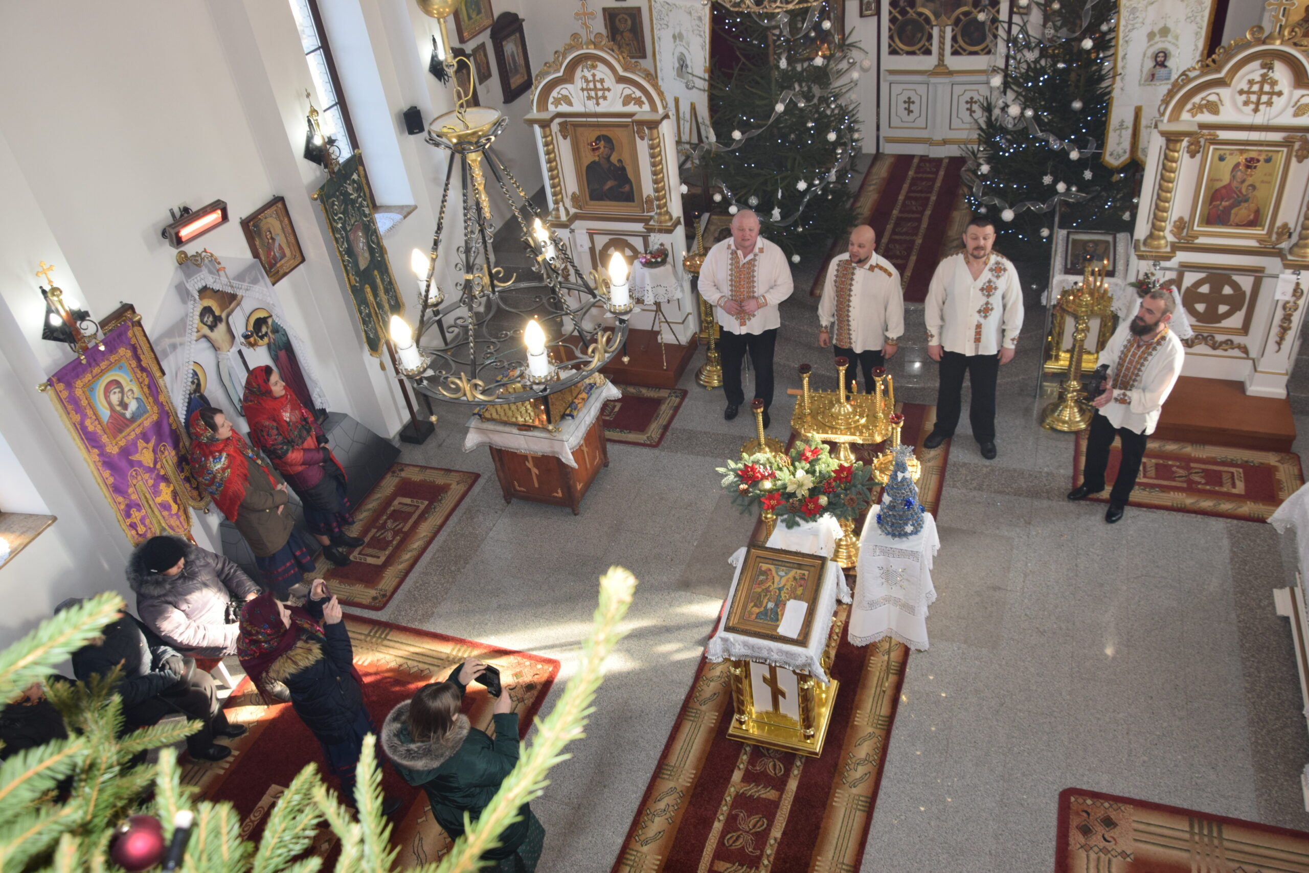 “Концерт Колядок” у церкві в Слохах Аннопольських, 23 січня 2022 р.