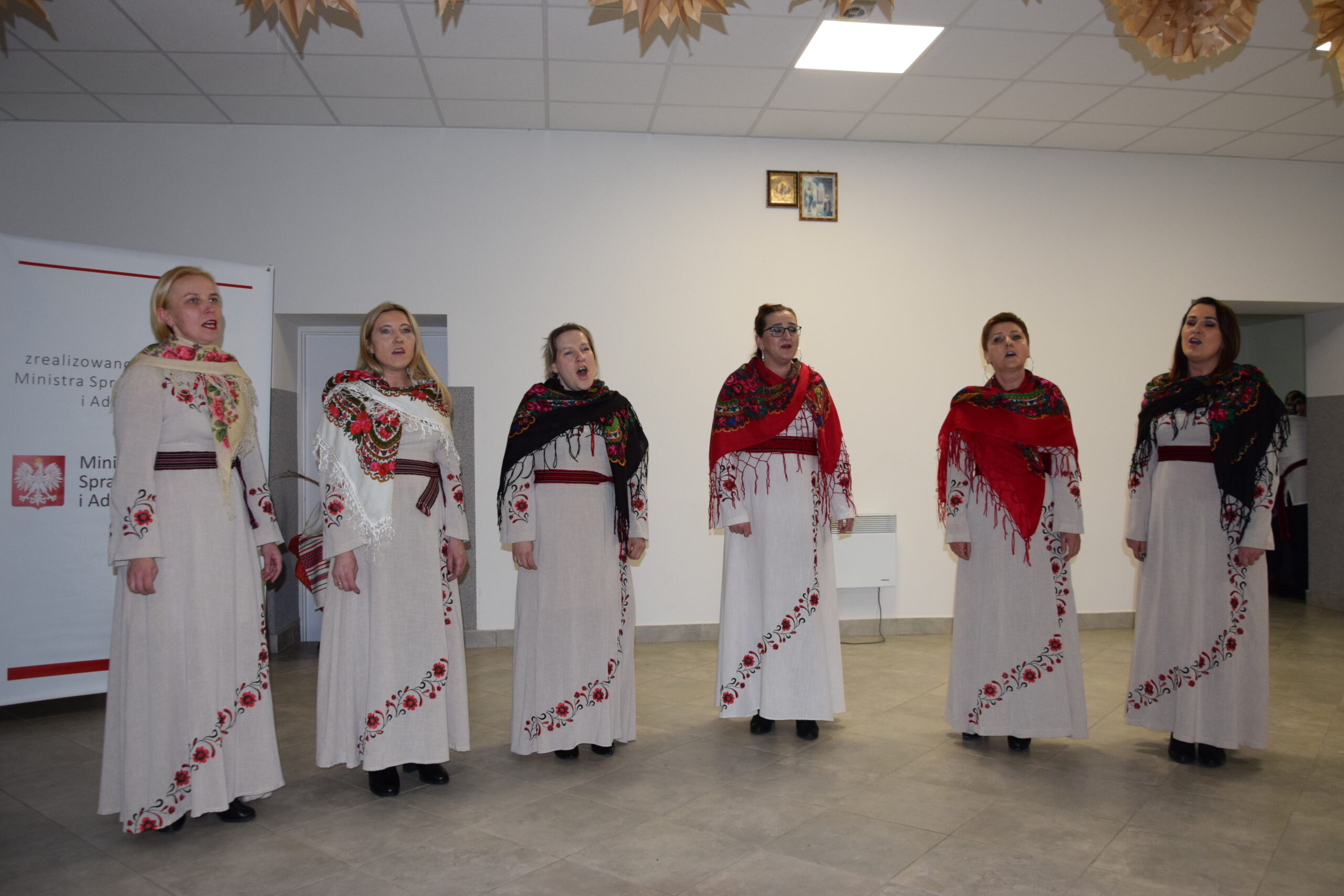 „Koncert Kolęd z Wertepem” w świetlicy wiejskiej w Dubnie, 16 stycznia 2022 r.
