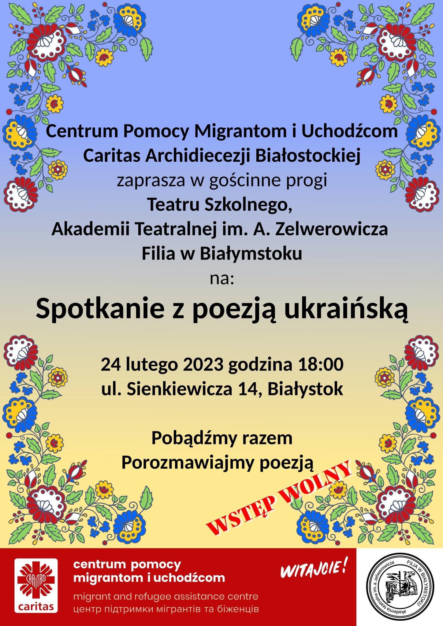 Spotkanie z poezją ukraińską w Białymstoku